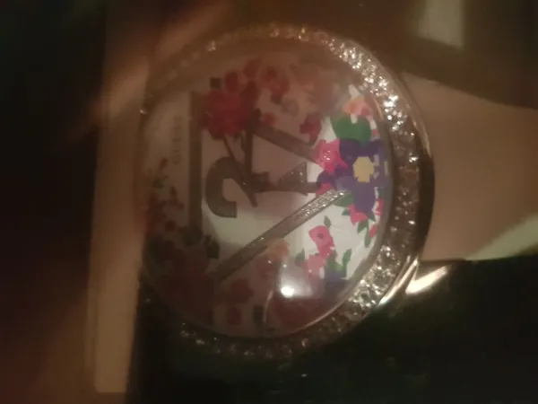 Guess Floral Crystal Bezel stare nou