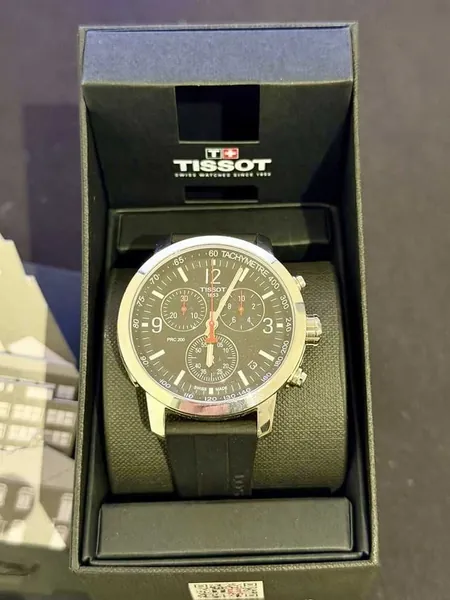 Tissot PRC 200 Chronograph T114.417.17.057.00 otel stare bun