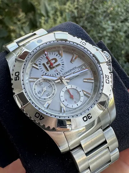 Longines HydroConquest Chronograph otel stare bun