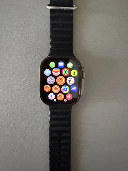 Apple Watch Ultra 2 titan stare bun
