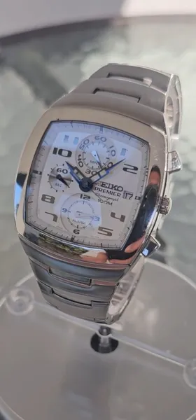 Seiko Premier Chronograph Alarm otel stare bun