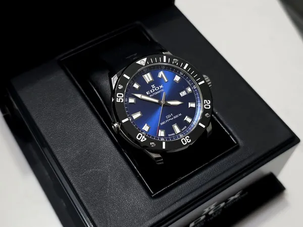 Edox CO-1 Automatic 80119 otel stare bun