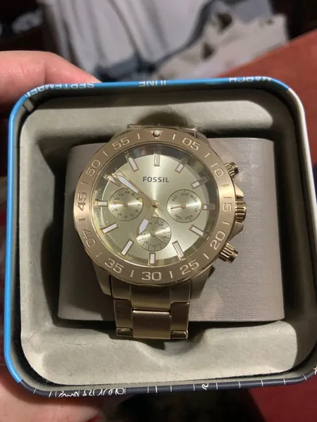 Fossil Multifunction Gold-Tone aur stare nou