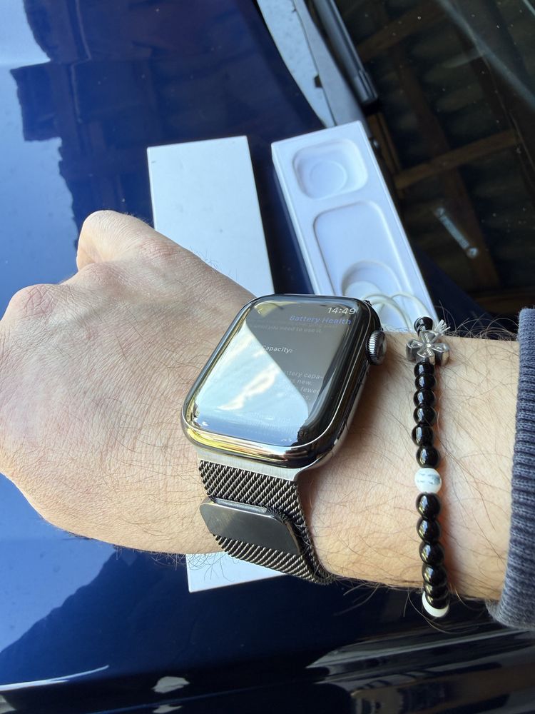 Apple Watch Series 7 Stainless Steel otel stare bun