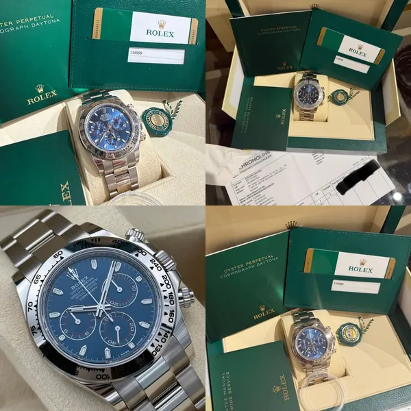 Rolex Daytona Cosmograph 116509 aur stare bun