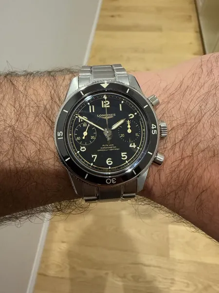 Longines Spirit Pilot Flyback otel stare bun