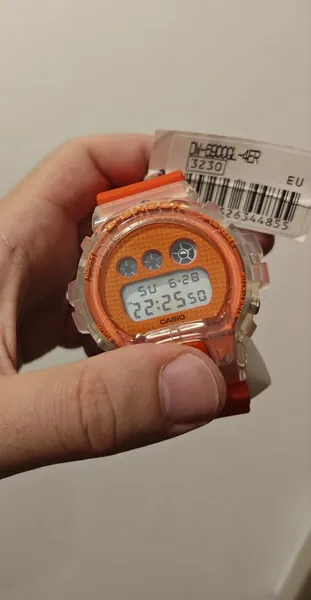 Casio G-Shock DW-6900GL Lucky Drop DW-6900GL-4ER plastic stare nou
