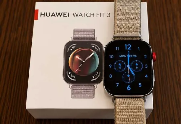 Huawei Watch Fit 3 aluminiu stare bun