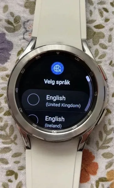 Samsung Galaxy Watch 4 Classic otel stare bun