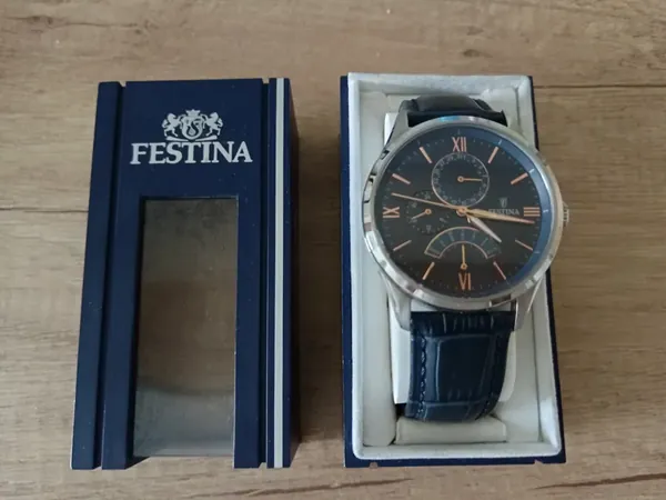 Festina Retro F16823/3 otel stare excelent