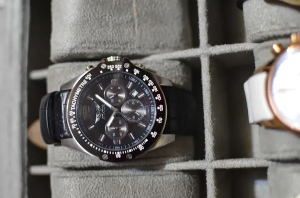 Aviator Chronograph Tachymetre otel stare nou