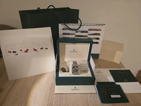 Rolex Datejust 41 Wimbledon 126344 otel stare bun