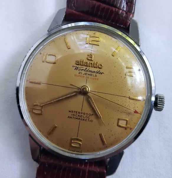 Atlantic Worldmaster Super De Luxe anii '50-'60 alt material stare bun