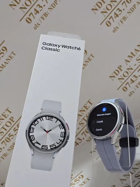 Samsung Galaxy Watch 6 Classic otel stare bun