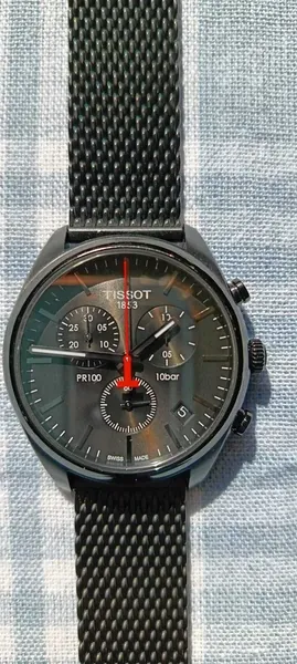 Tissot PR100 Chronograph otel stare bun