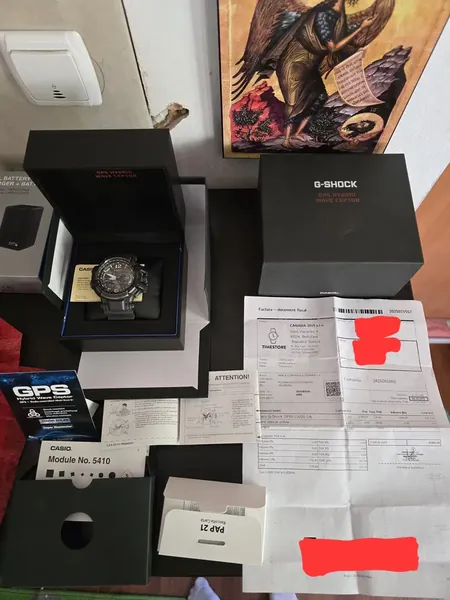 Casio G-Shock Gravitymaster GPW-1000V GPW-1000V-1A otel stare nou