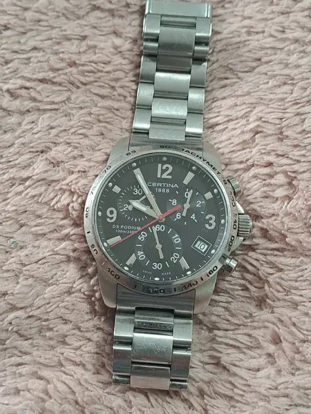 Certina DS Podium Chronograph otel stare bun