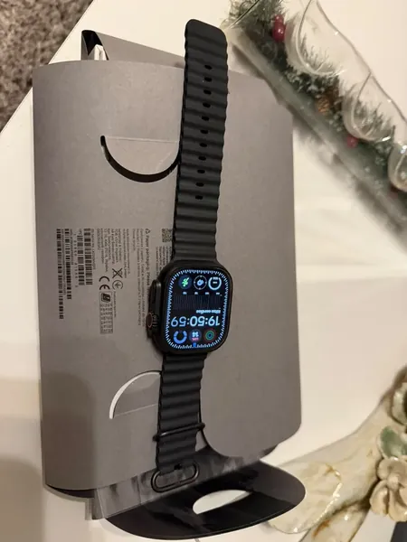 Apple Watch Ultra 3 Black Titanium titan stare excelent