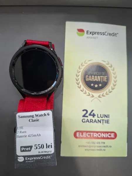 Samsung Galaxy Watch 6 Classic Black oțel stare bun