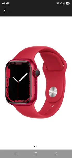 Apple Watch Series 7 (PRODUCT)RED aluminiu stare excelent
