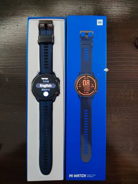 Xiaomi Mi Watch Navy Blue stare bun