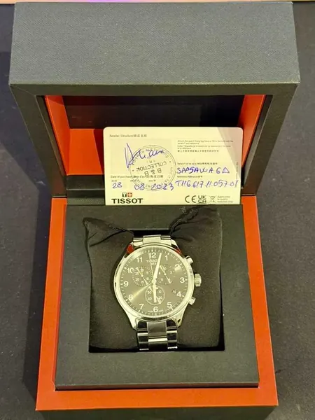Tissot Chrono XL Classic T116.617.11.057.01 oțel stare bun