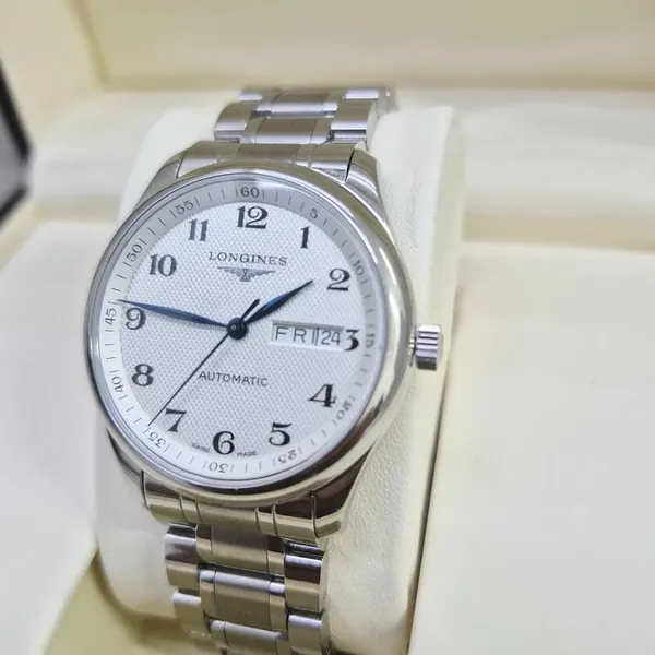 Longines Master Collection Day-Date L2.910.4.78.6 oțel stare bun
