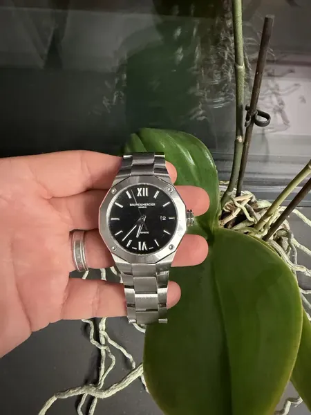 Baume & Mercier Riviera 65901 oțel stare bun