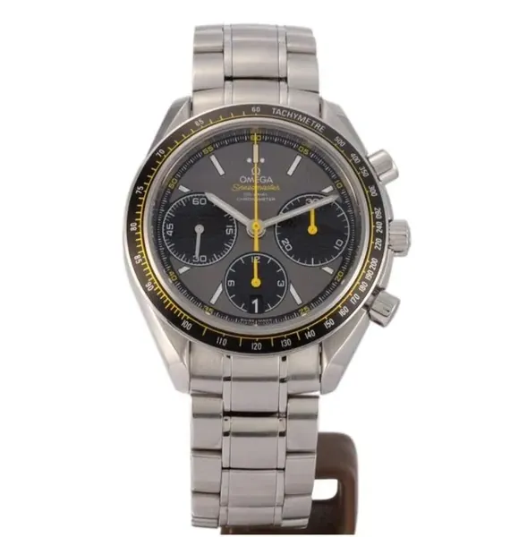 Omega Speedmaster Racing Grey Yellow oțel stare bun