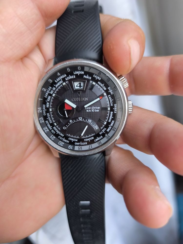 Citizen Eco-Drive World Time otel stare bun