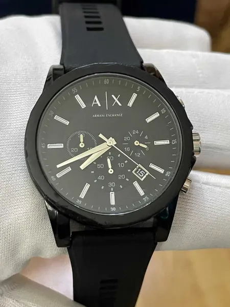 Armani Exchange Chronograph AX1326 Black AX1326 oțel stare bun