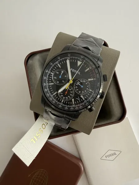 Fossil Chronograph Goodwin Black stare nou