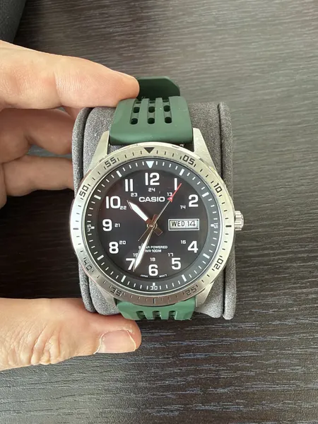 Casio MTP-S120L Solar MTP-S120L-1AV oțel stare bun