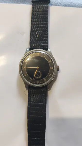 Fără marcă Manual Sub-Seconds anii 1940-1950 oțel stare bun