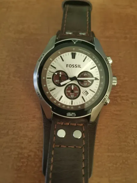 Fossil Chronograph Coachman oțel stare bun