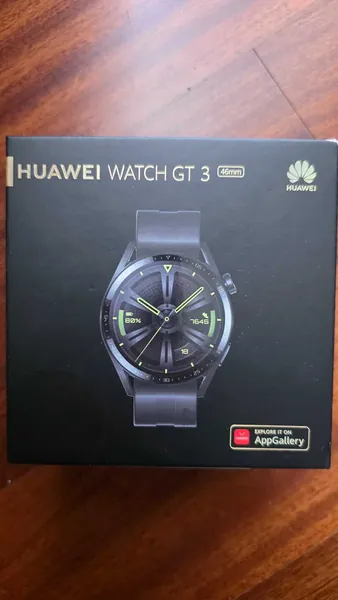 Huawei Watch GT 3 46mm Black oțel stare bun