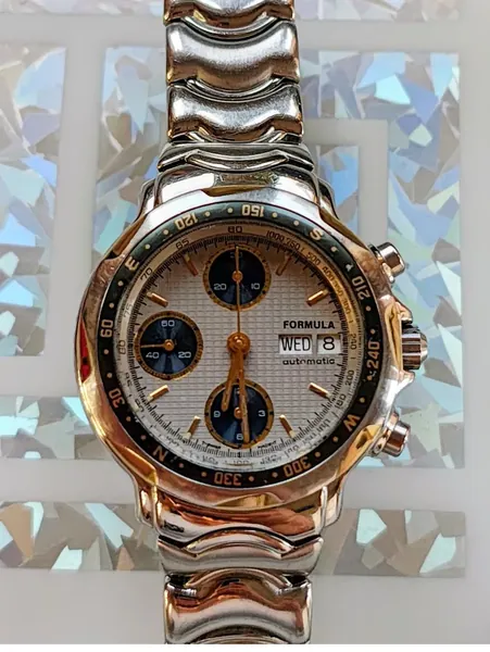 Jaguar Formula Diver Chronograph oțel stare bun