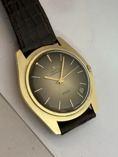 Zenith Automatic 28800 Cal. 408 18kt Gold anii 1970 aur stare bun
