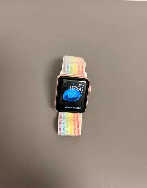 Apple Watch Series 2 38mm Rose Gold A1757 aluminiu stare bun