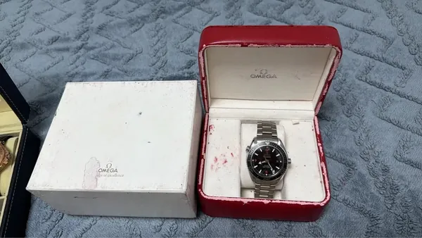 Omega Seamaster Planet Ocean oțel stare bun