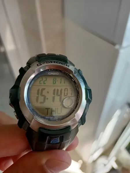 Casio G-Shock GL-160 Green Resin 2463 oțel stare bun