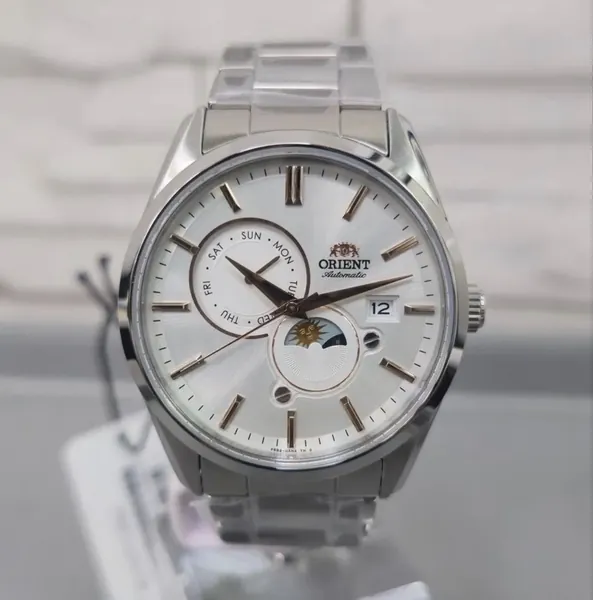 Orient Sun & Moon RA-AK0306S30B oțel stare nou