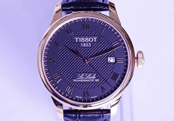 Tissot Le Locle Powermatic 80 Rose Gold Black Dial alt material stare excelent