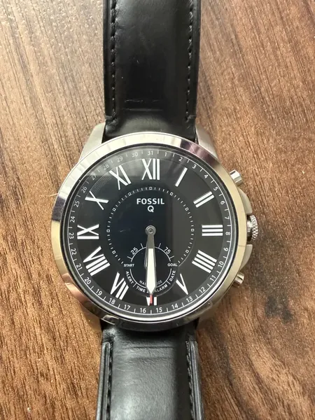 Fossil Grant Q Hybrid oțel stare bun