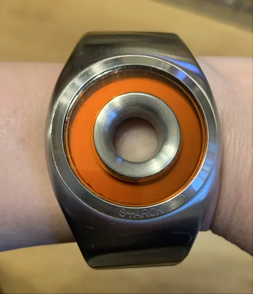 Fossil S+ARCK PH Orange 1107 901009 oțel stare bun
