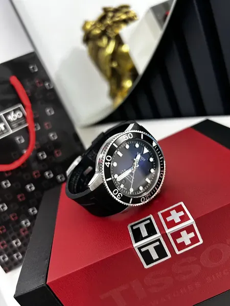 Tissot Seastar Powermatic 80 Blue oțel stare nou
