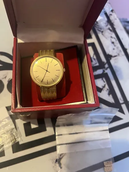 Omega De Ville Aur 18K aur stare bun