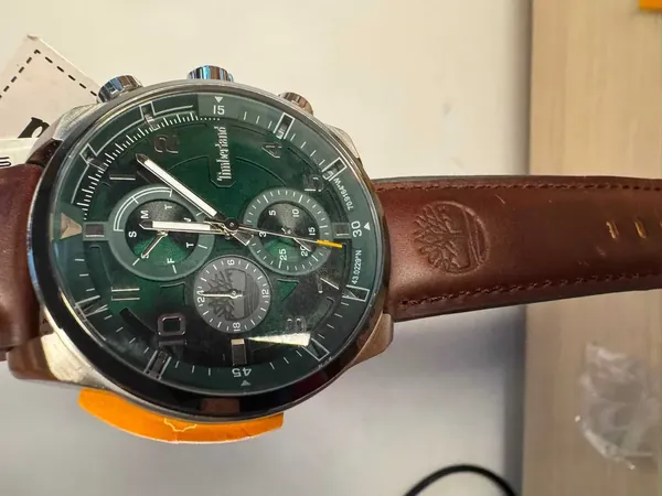 Timberland Rugged Multifunction Green Dial oțel stare nou