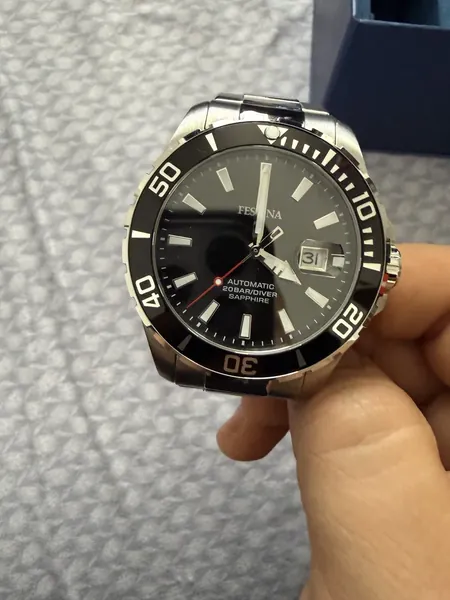 Festina Diver Automatic 200m oțel stare bun