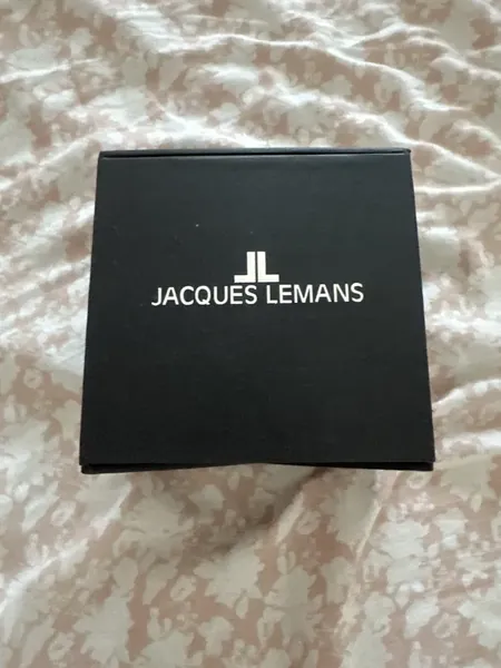 Jacques Lemans Multifunction Mesh Black Dial oțel stare nou